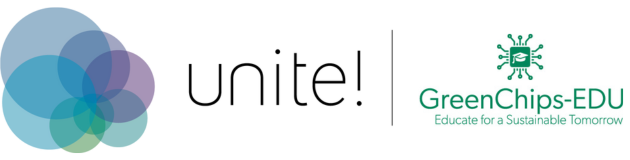 Logo Unite! and GreenChips-EDU