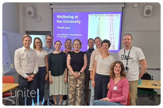 Picture of all the participants of the staff training week