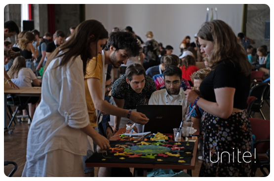 Image of Unite! students in a workshop