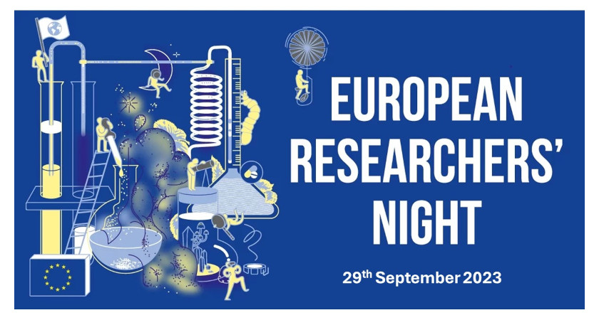 See larger image Promotional image of the European Researchers Night 2023