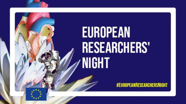 European Researchers' Night promotional leaflet.