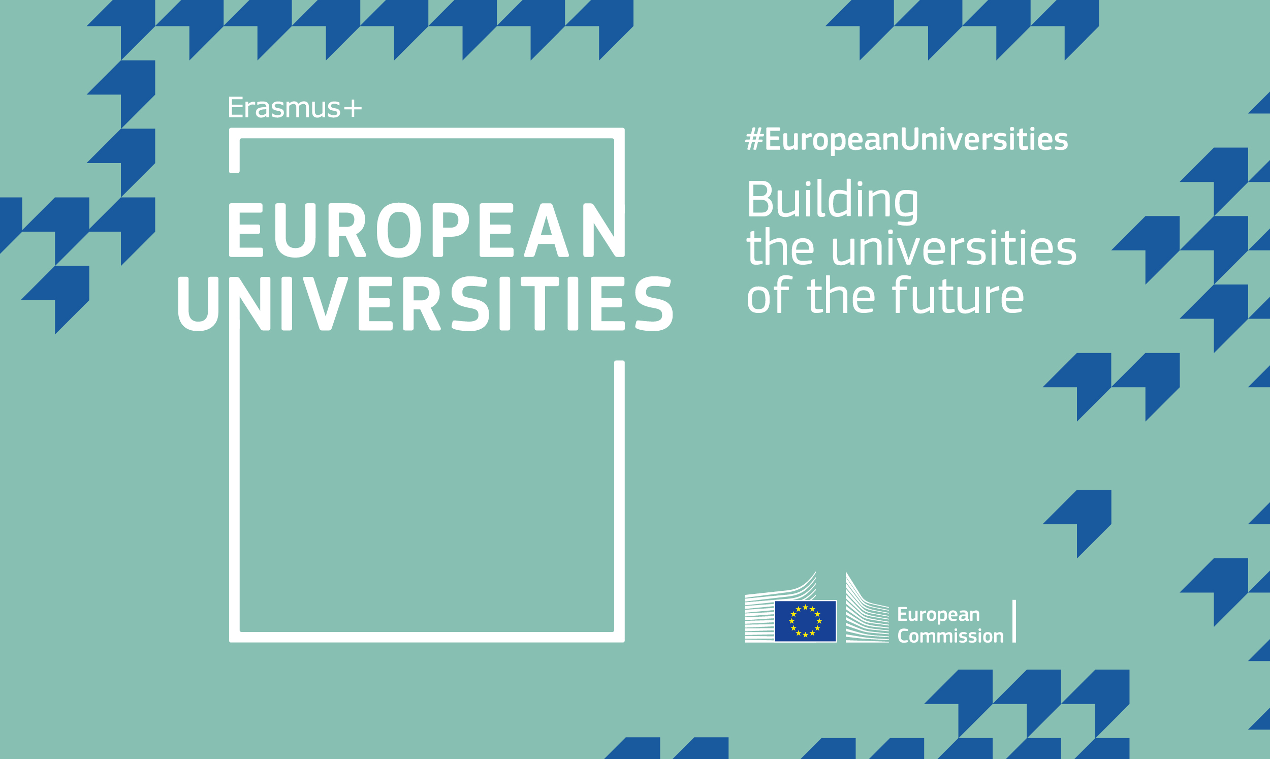 See larger image Official promotional leaflet of the European Universities created by the European Commission.