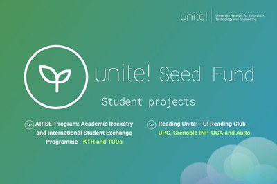 Financial boost for Unite! student projects