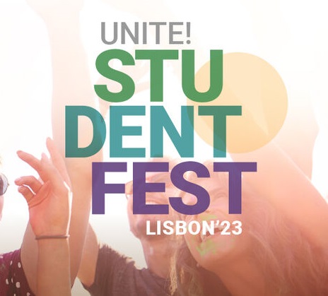 See larger image Promotional image of the Unite! Student Festival