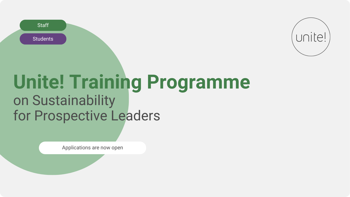 Unite! Training Programme on Sustainability