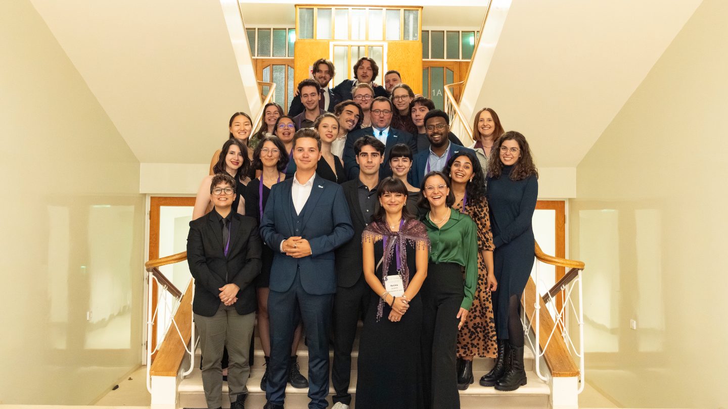 Group photo with students' representatives