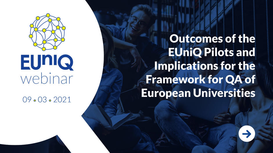 See larger image Promotional leaflet of the EUniQ project