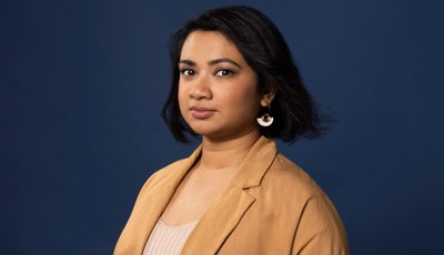 Photography of Tonima Afroze, KTH alumni and current algorithm developer at Spotify