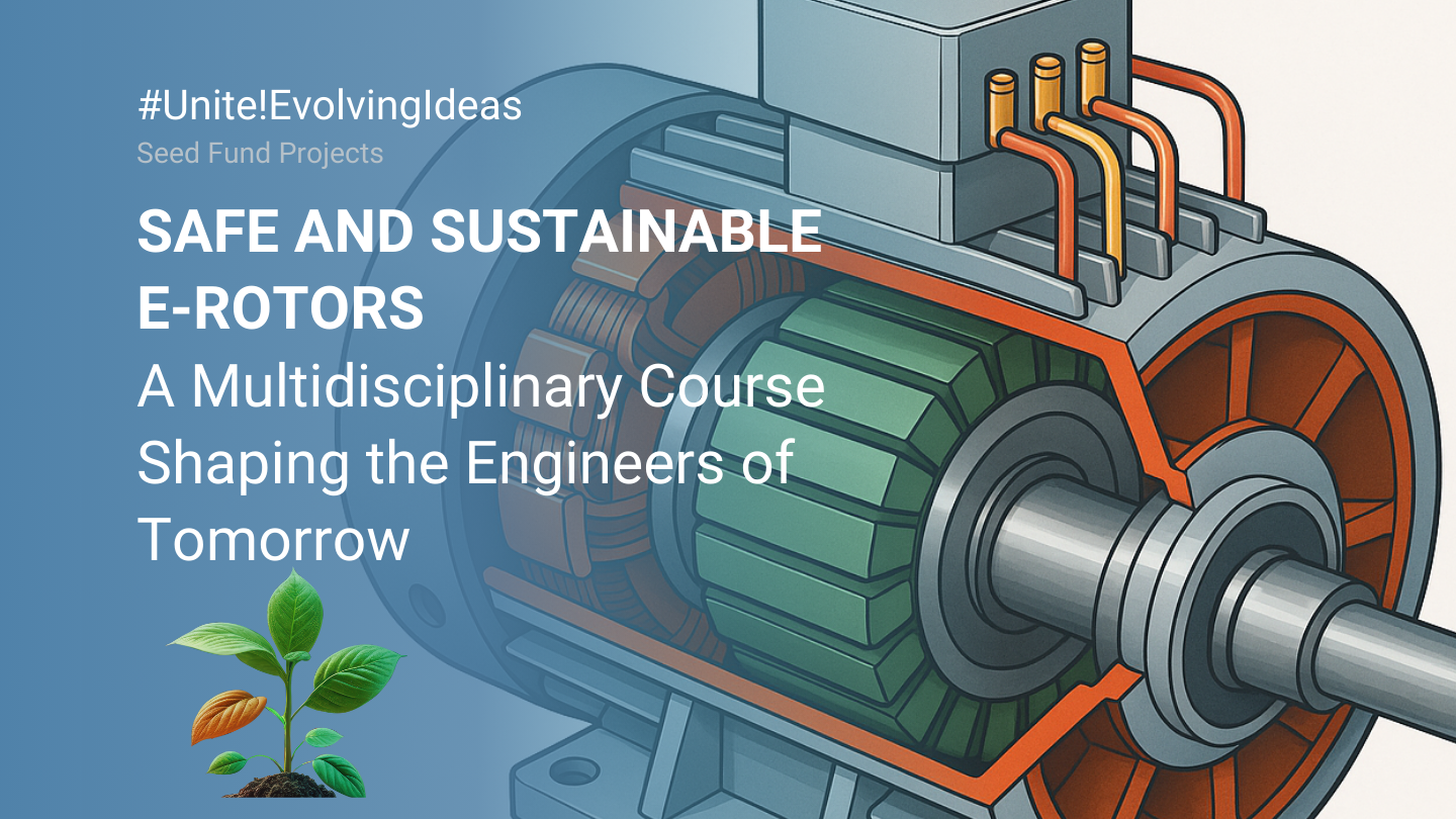 See larger image E-ROTORS course about safety and sustainability of rotating systems