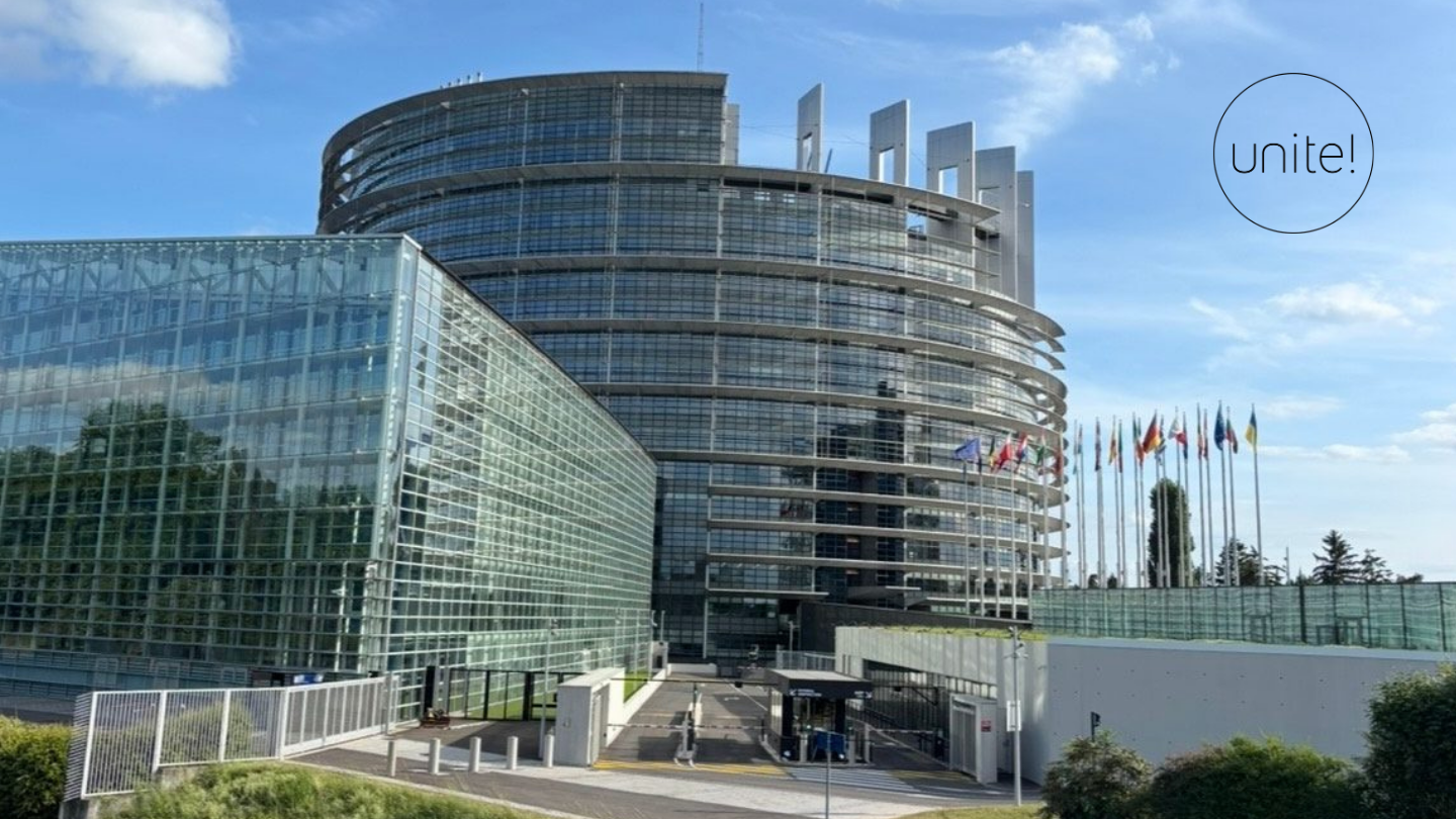 The European Parliament in Strasbourg, France
