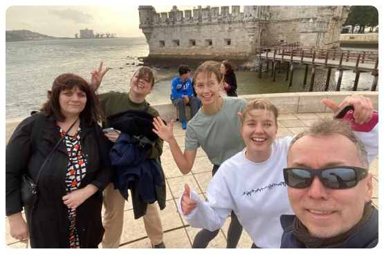 See larger image Picture of the Aalto University team of Tomi Kauppinen, Taija Votkin, Teresa Rizzi and Tuuli Metsäkoivu from the strategic project Online Hybrid Lab