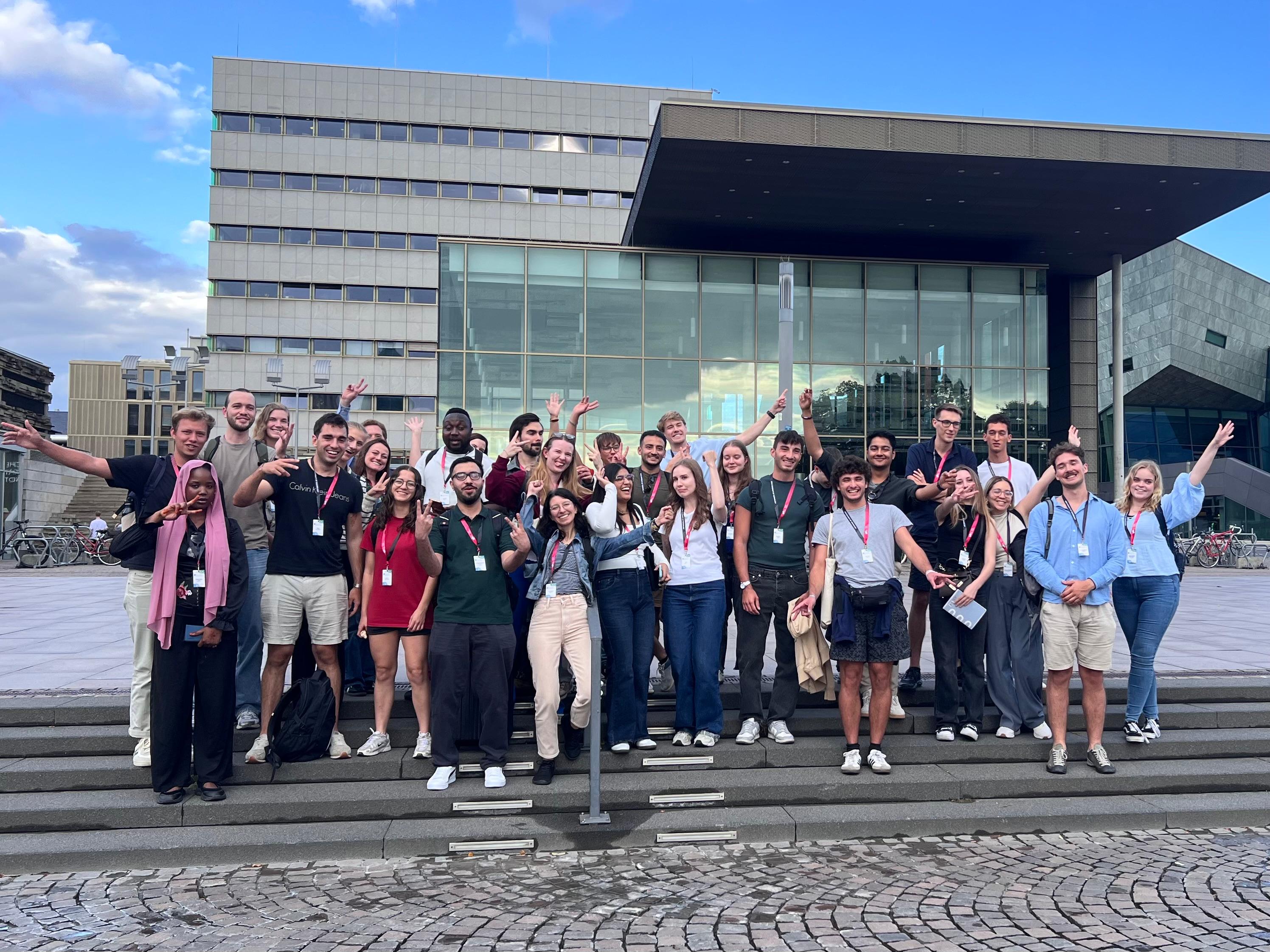 U!Train 2025 group photo in TU Darmstadt