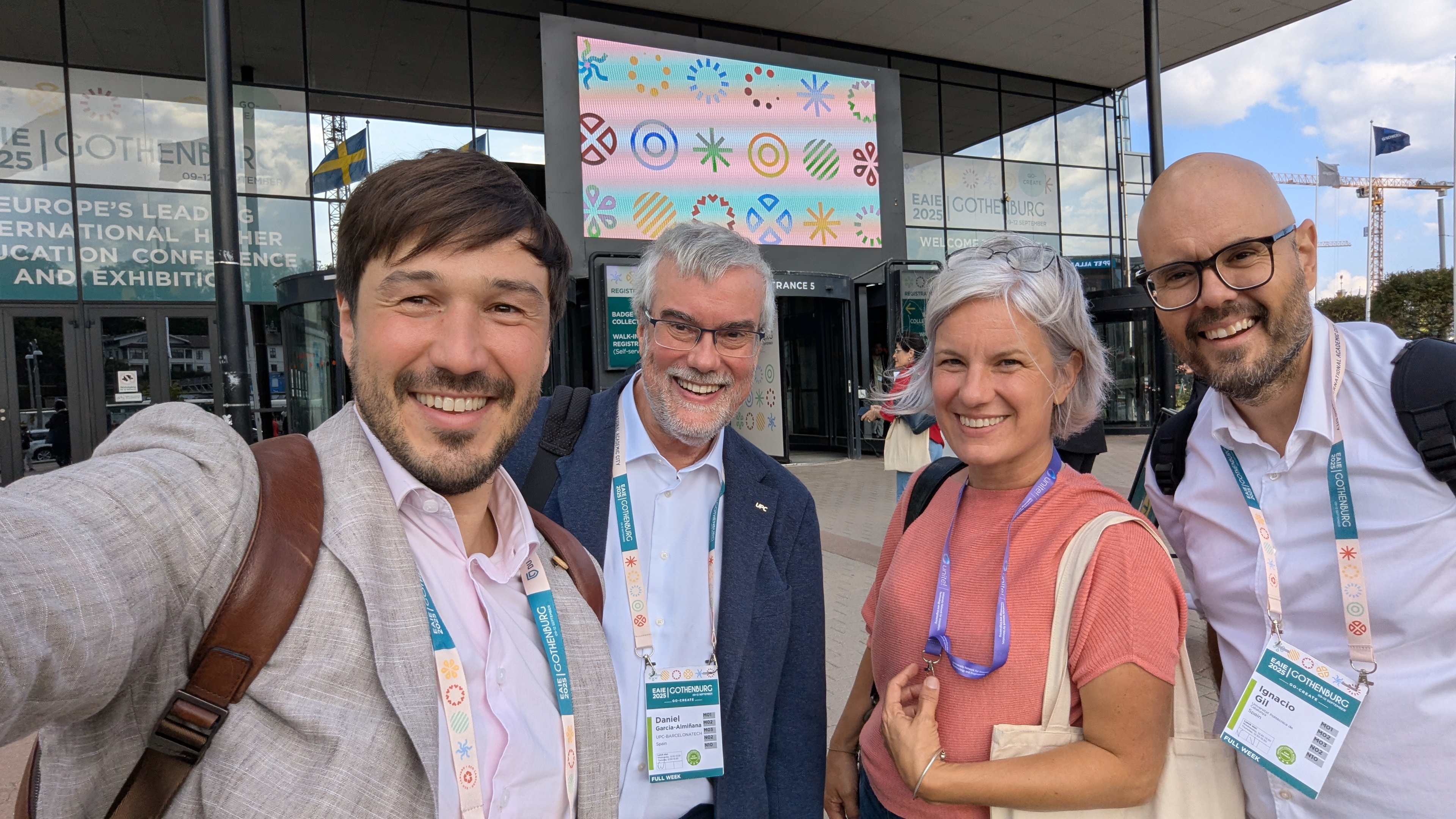 Part of the Unite! community at EAIE in Gothenburg