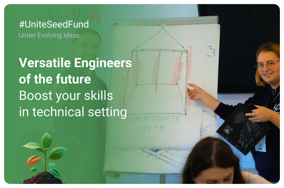 See larger image Promotional image of Unite! seed fund project
