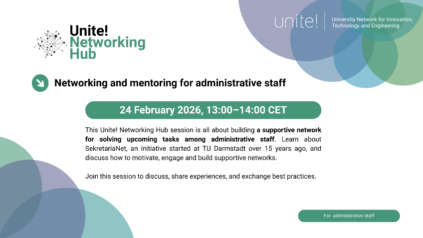 Networking Hub session for administrative staff